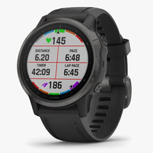 Garmin 010-02159-7F Fēnix 6S Sapphire Carbon Grey DLC Herrenuhr