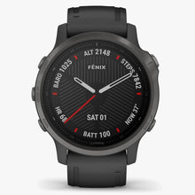 Garmin 010-02159-7F Fēnix 6S Sapphire Carbon Grey DLC Herrenuhr