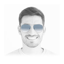 Ray-Ban  Sonnenbrille RB3025 003-3F Polished Silver