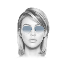 Ray-Ban  Sonnenbrille RB3025 003-3F Polished Silver