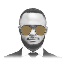 Hugo Boss Herren Sonnenbrille BOSS 1090-S SVK Semi Matt Ruthenium Black