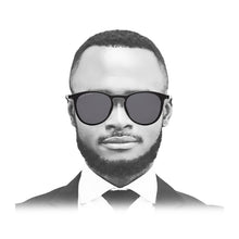 Hugo Boss Herren Sonnenbrille BOSS 1115-S O6W Black Sk Ruthenium Dark Lite Grey