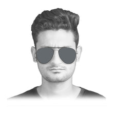 Tommy Hilfiger Herren Sonnenbrille TH 1709-S R80 Semi Matt Dark Ruthenium