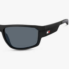 Tommy Hilfiger Herren Sonnenbrille TH 1722-S O6W Black Sk Ruthenium Dark Lite Grey
