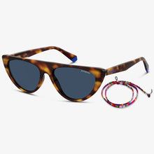 Polaroid Damen Sonnenbrille PLD 6108-S IPR Havana Blue