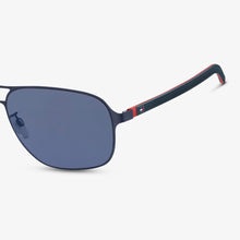 Tommy Hilfiger Herren Sonnenbrille TH 1719-F-S WIR Matte Blue Red