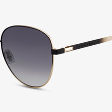 Hugo Boss Damen Sonnenbrille BOSS 1161-S I46 Matt Black Gold