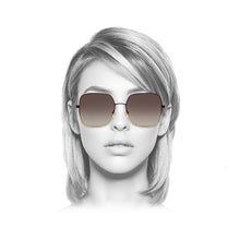 Hugo Boss Damen Sonnenbrille BOSS 1160-S UFM Matt Light Brown Matt Light Gold Do