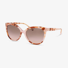 MICHAEL KORS Damen Sonnenbrille MK2045 379111 55 Milky Coral Tort Pink Peach Jan
