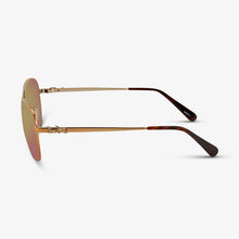 COACH Damen Sonnenbrille HC7080 9323R5 55 Rose Gold