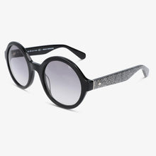 Kate Spade Damen Sonnenbrille KHRISTA-S S2J Black Silver Glitter
