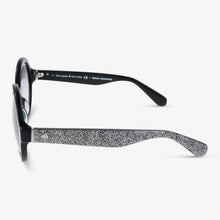 Kate Spade Damen Sonnenbrille KHRISTA-S S2J Black Silver Glitter