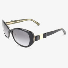 Kate Spade Damen Sonnenbrille CHANDRA-S PEU Black Gold Glitter