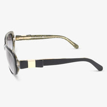 Kate Spade Damen Sonnenbrille CHANDRA-S PEU Black Gold Glitter