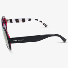 Marc Jacobs Damen Sonnenbrille MARC 261-S 2PM Black Fuchsia Glitter