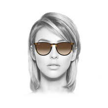 Ray-Ban  Sonnenbrille RB4171F 865-13 Green Tortoise