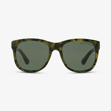 RALPH LAUREN Damen Sonnenbrille RL8141 54363H 56 Green Camouflage The New Ricky