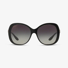 BVLGARI Damen Sonnenbrille BV8171BF 53838G 57 Top Crystal On Black Asian Fit
