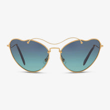 MIU-MIU Damen Sonnenbrille MU 55RS 7OE5R2 65 Antique Gold 