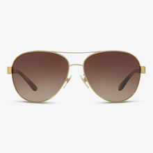 RALPH LAUREN Damen Sonnenbrille RL7054Q 911613 59 Light Gold