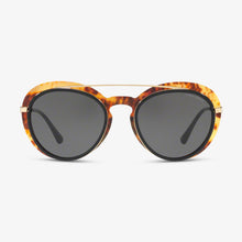 GIORGIO ARMANI Damen Sonnenbrille AR6055 302187 54 Havana Gold Top Black-Yellow Havana 
