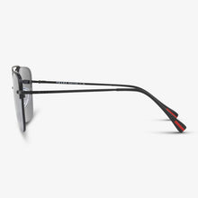 PRADA ROSSA Herren Sonnenbrille PS 54SS DG05L0 59 Black Rubber