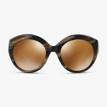 RALPH LAUREN Damen Sonnenbrille RL8159 56346H 53 Brown Horn Vintage Effect 