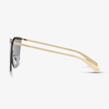 BVLGARI Damen Sonnenbrille BV6093 278-87 37 Pale Gold/Black 