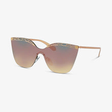 BVLGARI Damen Sonnenbrille BV6093 20144Z 37 Pink Gold/Gold 