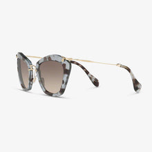 MIU-MIU Damen Sonnenbrille MU 10NS UAH3D0 55 Tortoise 