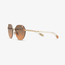 BVLGARI Damen Sonnenbrille BV6099 201318 57 Matte Pale Gold 