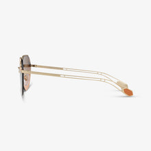 BVLGARI Damen Sonnenbrille BV6099 201318 57 Matte Pale Gold 