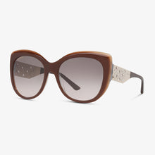 BVLGARI Damen Sonnenbrille BV8198B 54423B 57 Light Brown trilayer Brown Beige 
