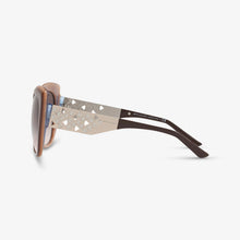 BVLGARI Damen Sonnenbrille BV8198B 54423B 57 Light Brown trilayer Brown Beige 