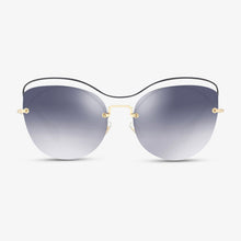 MIU-MIU Damen Sonnenbrille MU 50TS UE63A0 60 Blue Gold