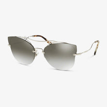 MIU-MIU Damen Sonnenbrille MU 52SS 1BC5O0 62 Silver