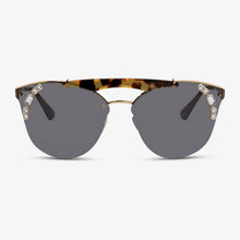 PRADA Damen Sonnenbrille PR 53US I8N5S0 42 Pale Gold/Medium Havana 