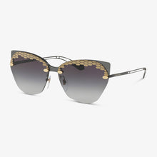 BVLGARI Damen Sonnenbrille BV6107 20478G 62 Grey