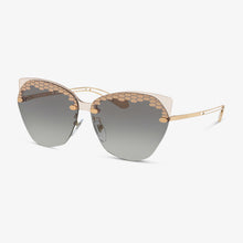 BVLGARI Damen Sonnenbrille BV6107 205011 62 Grey pink Transparent 