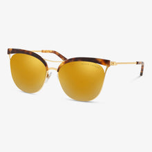 RALPH LAUREN Damen Sonnenbrille RL7061 93537P 56 Gold Havana/Sanded Gold 