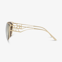 RALPH LAUREN Damen Sonnenbrille RL7063 91167P 64 Matte Light Gold 