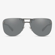 RALPH LAUREN Herren Sonnenbrille RL7062 57066G 63 Silver Carbon 
