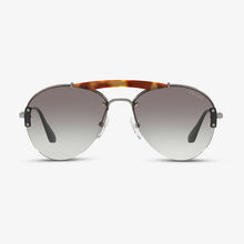 PRADA Herren Sonnenbrille PR 62US 2990A7 32 Light Havana/Gunmetal 