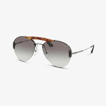 PRADA Herren Sonnenbrille PR 62US 2990A7 32 Light Havana/Gunmetal 