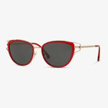 VERSACE Damen Sonnenbrille VE2203 143987 53 Transparent Red/Pale Gold 