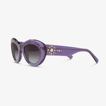 VERSACE Damen Sonnenbrille VE4355B 51603C 52 Transparent Violet 