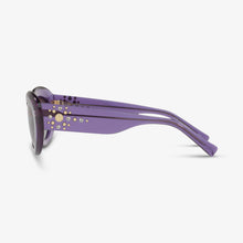 VERSACE Damen Sonnenbrille VE4355B 51603C 52 Transparent Violet 