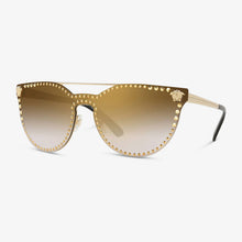 VERSACE Damen Sonnenbrille VE2177 12526U 45 Pale Gold 