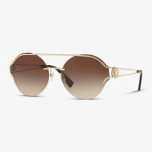 VERSACE Damen Sonnenbrille VE2184 125213 61 Pale Gold 