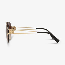 VERSACE Damen Sonnenbrille VE2184 125213 61 Pale Gold 